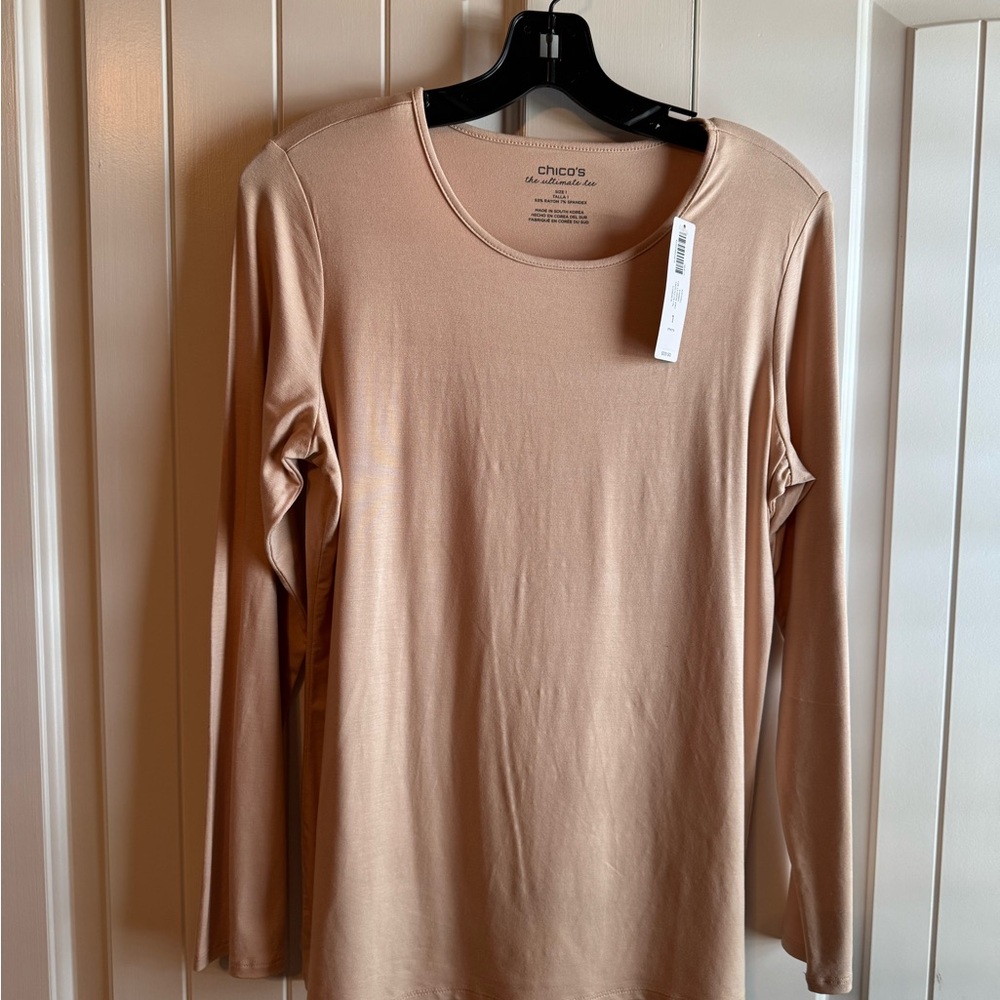 Chico's Soft Blush Ultimate Tee